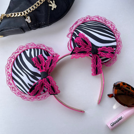 Zebra Couture Ears