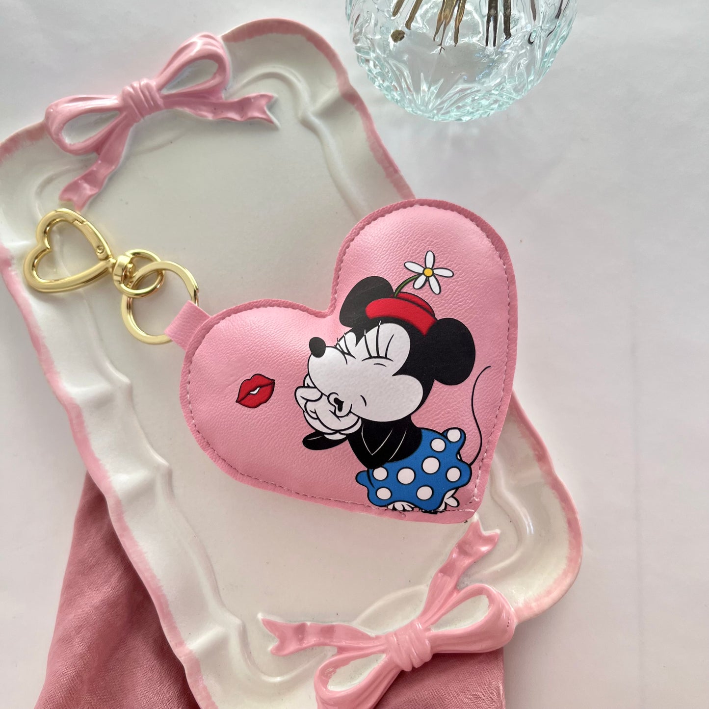 Sweetheart Heart-shaped Keychain