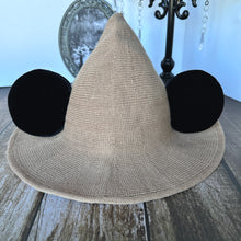 Load image into Gallery viewer, Tan Mousey Witch Hat
