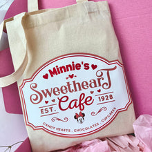 Load image into Gallery viewer, Sweetheart Cafe Tote Bag
