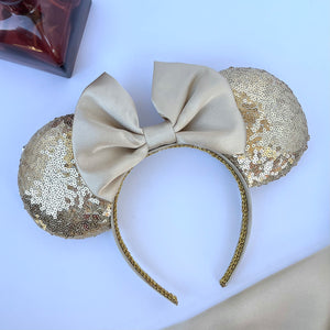 Gold Sequin Ears