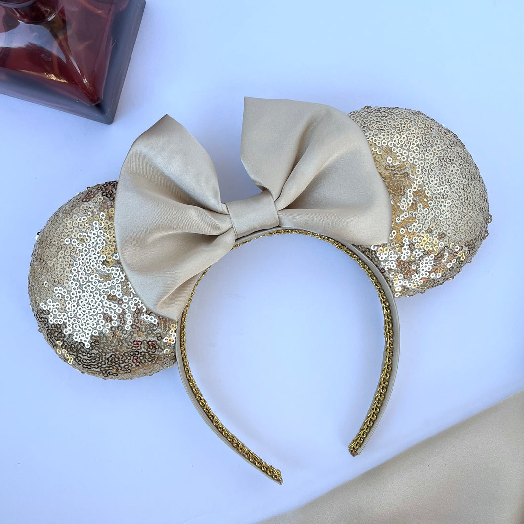 Gold Sequin Ears