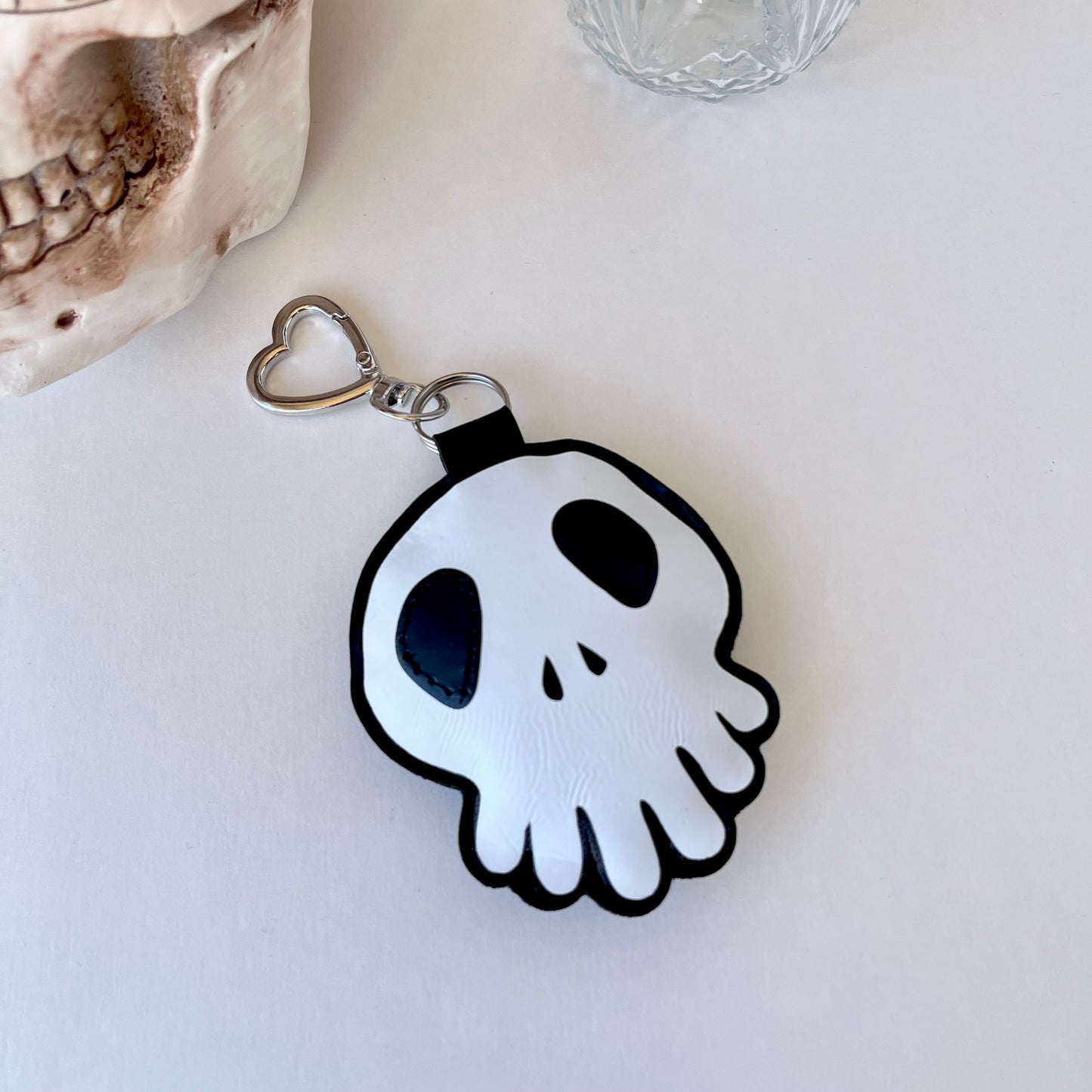 NBC Skull Keychain