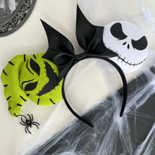 Load image into Gallery viewer, Bright Green Boogie &amp; Scary Pumpkin King Ears
