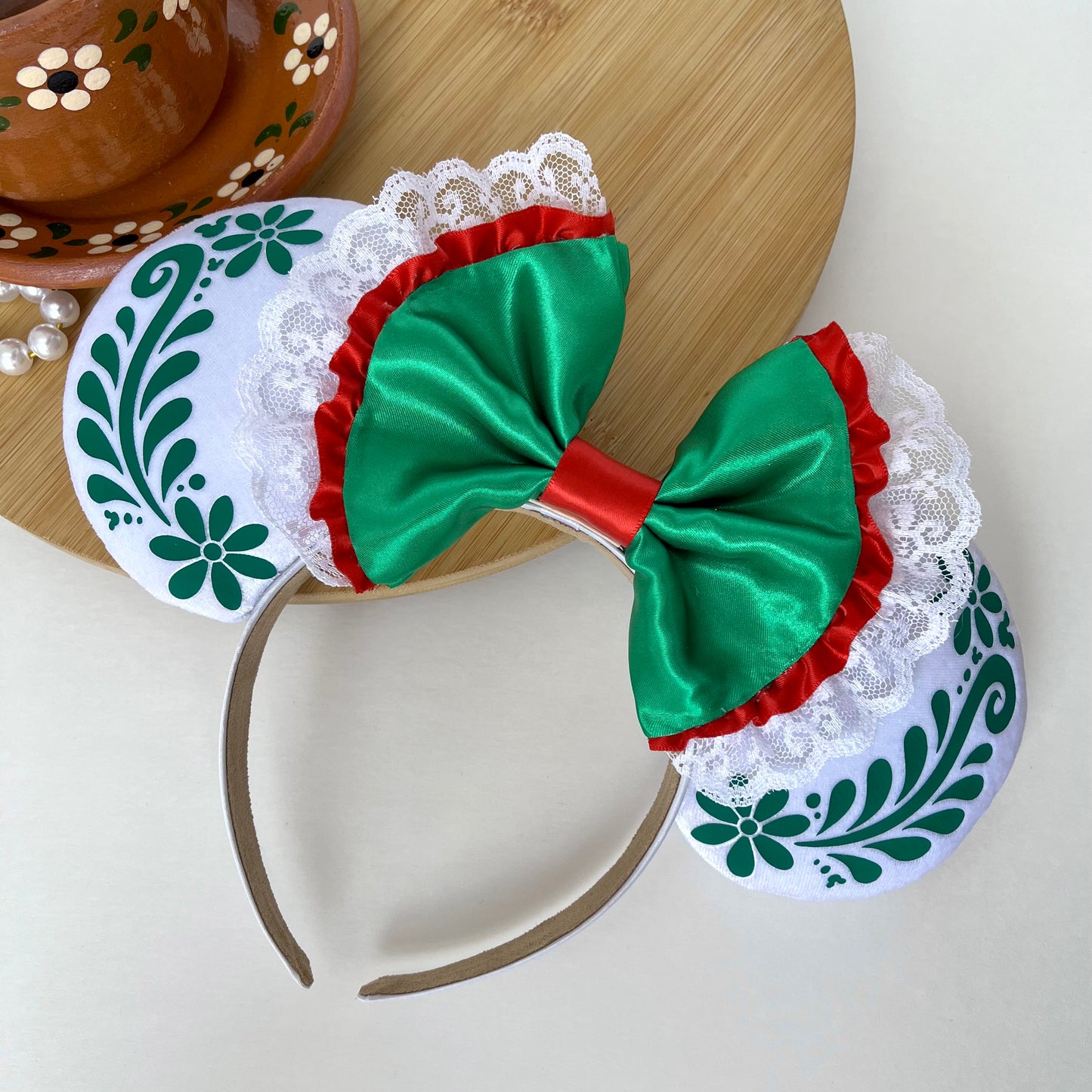 Orejas De Sarape Verde