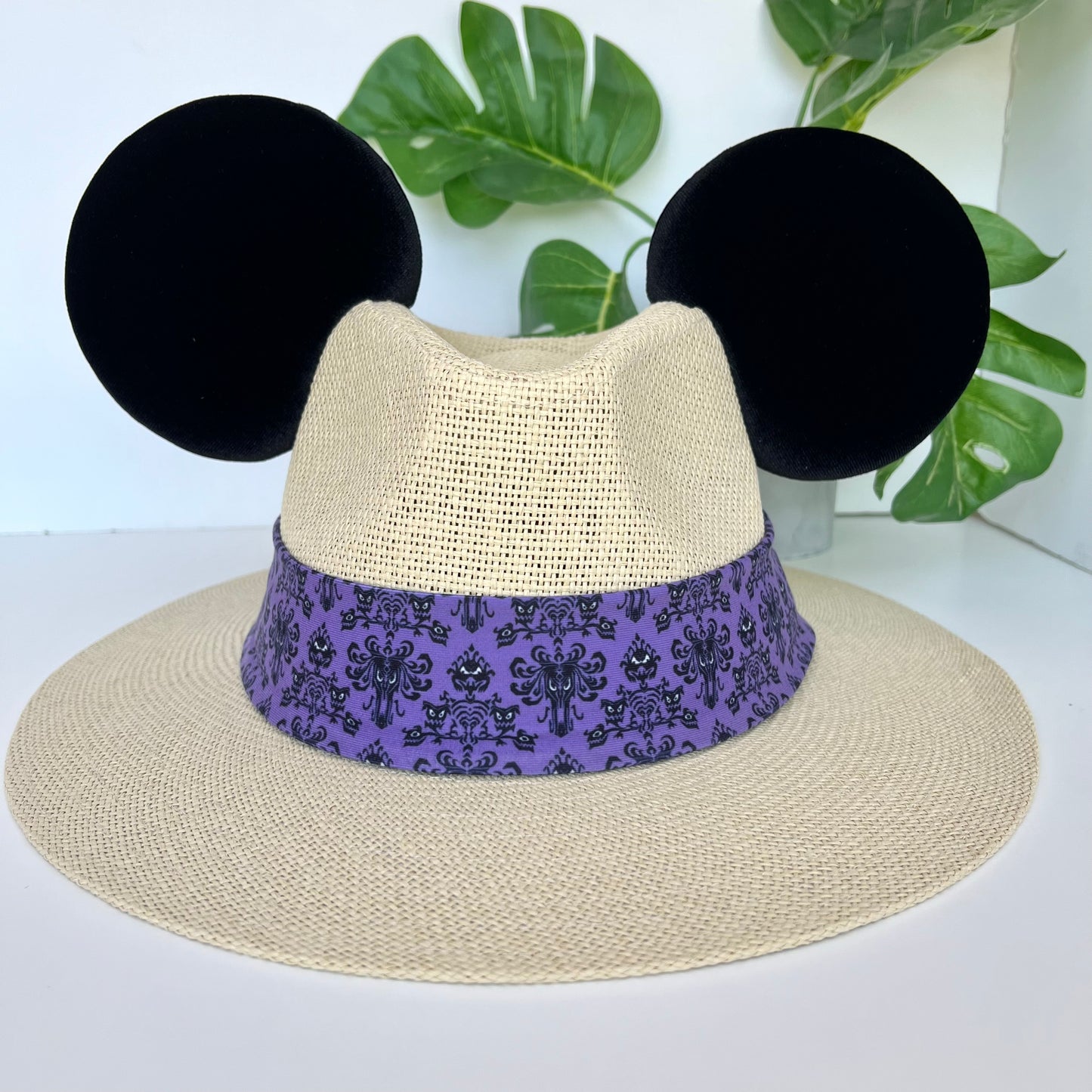 Cream Mouse Sun Hat