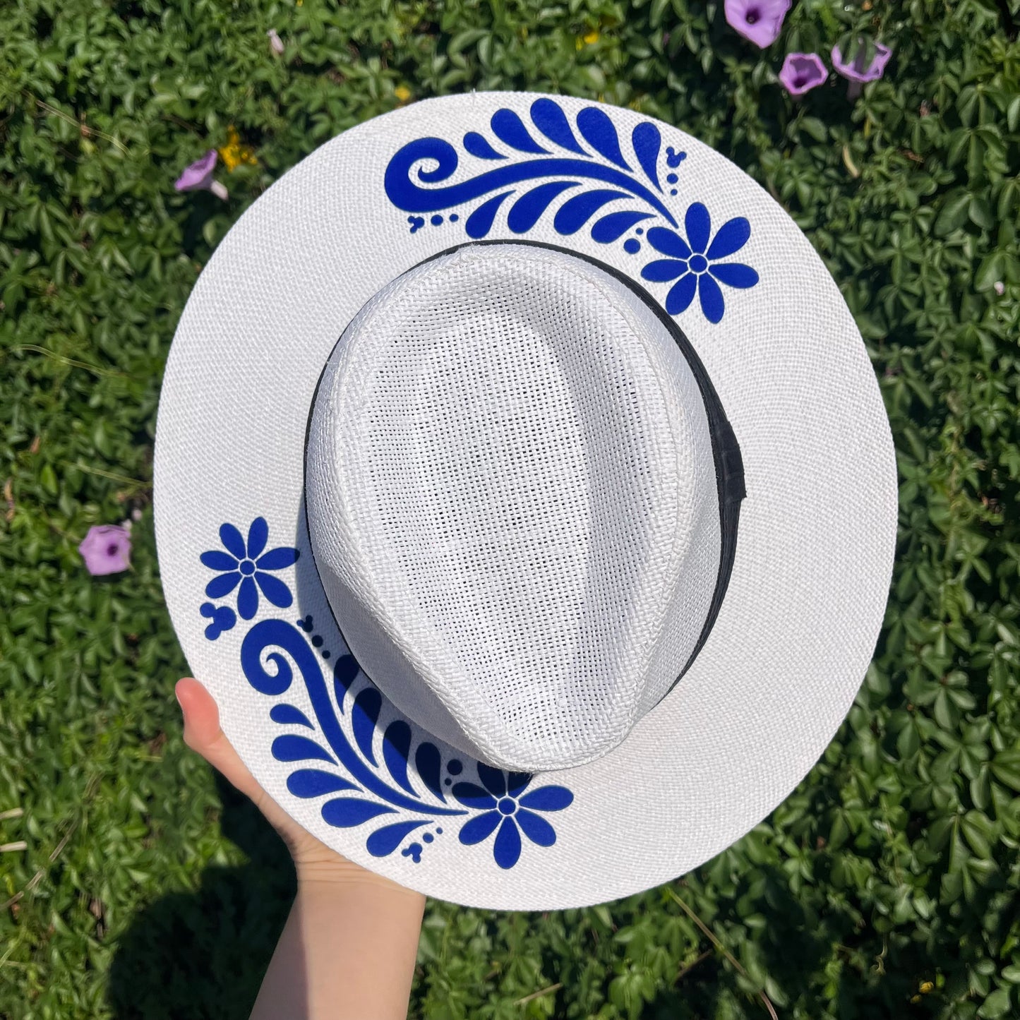 White Talavera Mouse Sun Hat