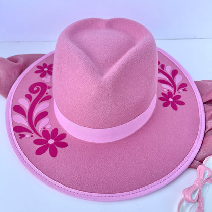 Talavera Rose Heart Mouse Hat