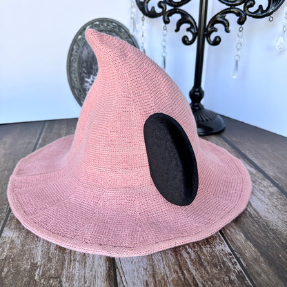 Pink Mousey Witch Hat