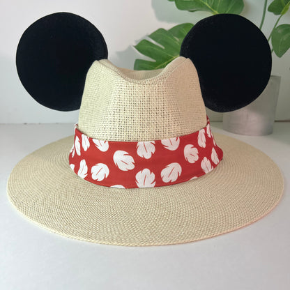 Cream Mouse Sun Hat