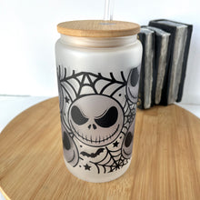 Load image into Gallery viewer, Pumpkin King Glass Can
