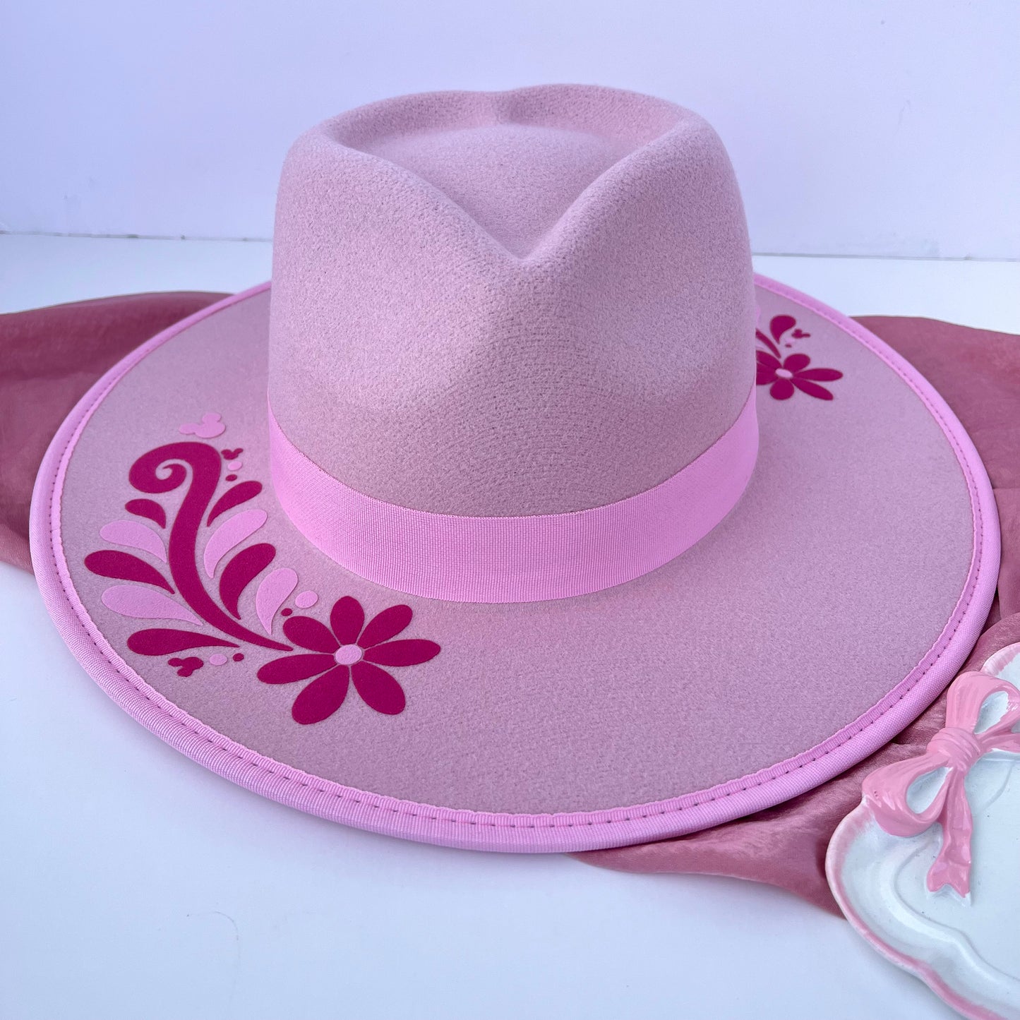 Talavera Blush Heart Mouse Hat