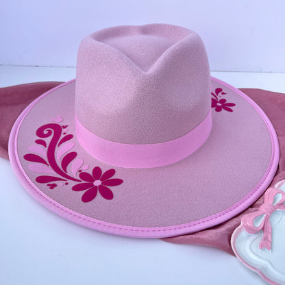 Talavera Blush Heart Mouse Hat