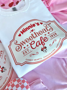 Sweetheart Cafe Suéter unisex con cuello redondo