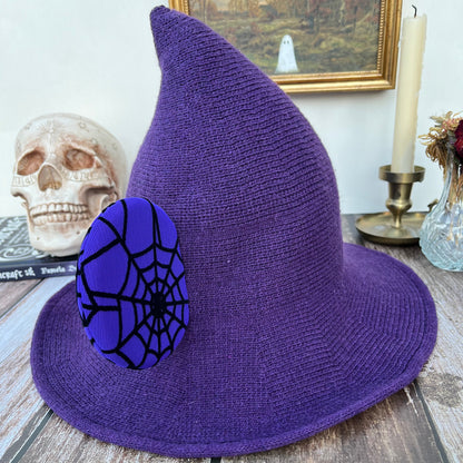Purple Mousey Witch Hat