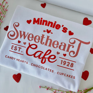 Sweetheart Cafe Suéter unisex con cuello redondo