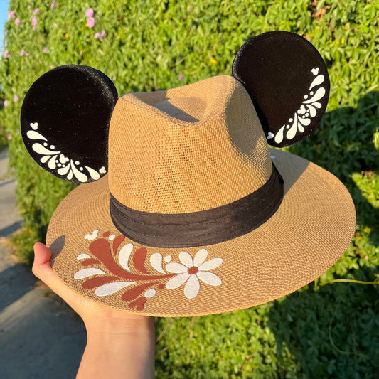 Tan Talavera Mouse Sun Hat