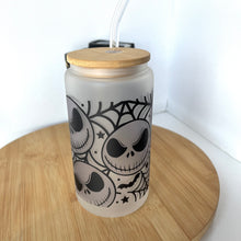 Load image into Gallery viewer, Pumpkin King Glass Can
