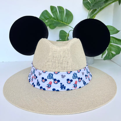 Cream Mouse Sun Hat