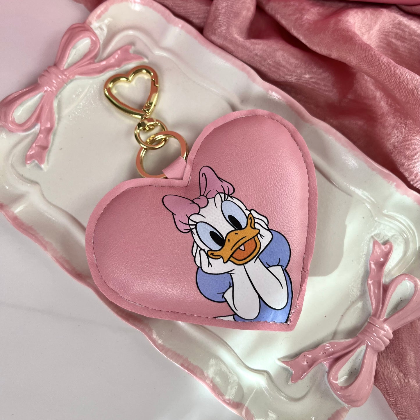 Sweetheart Heart-shaped Keychain