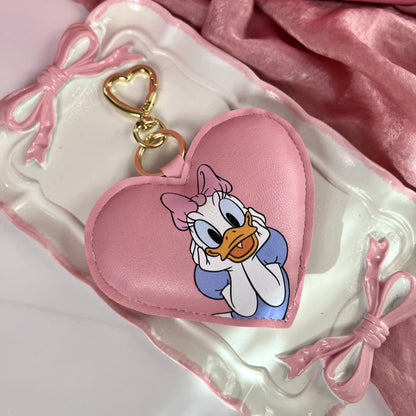 Sweetheart Heart-shaped Keychain