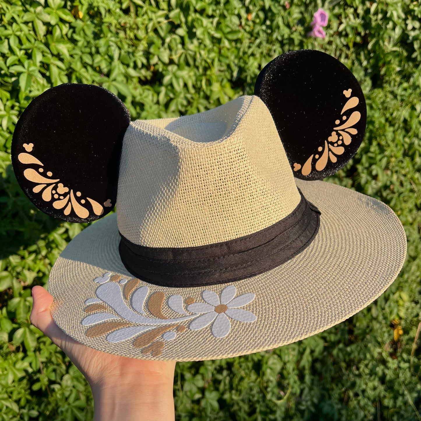 Cream Talavera Mouse Sun Hat