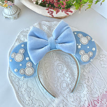 Load image into Gallery viewer, Baby Blue Mouse Pearl Ears
