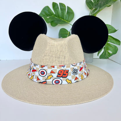 Cream Mouse Sun Hat