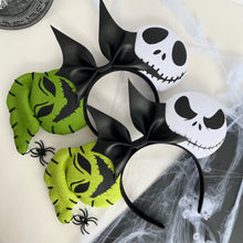 Load image into Gallery viewer, Bright Green Boogie &amp; Scary Pumpkin King Ears
