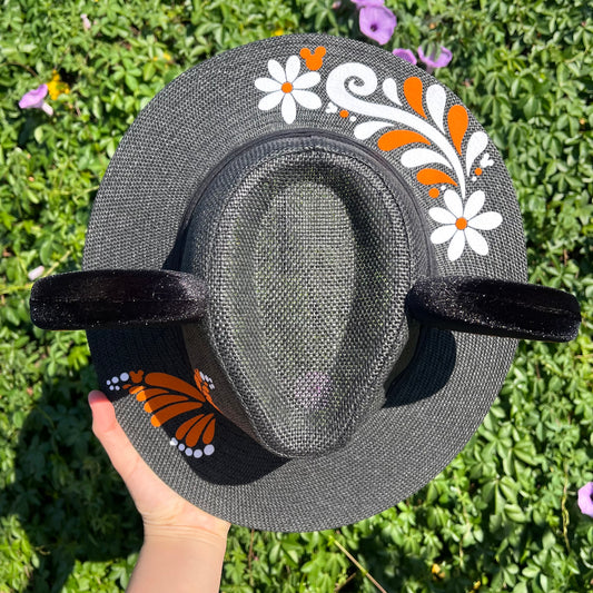 Black Talavera Mouse Sun Hat