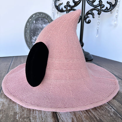 Pink Mousey Witch Hat