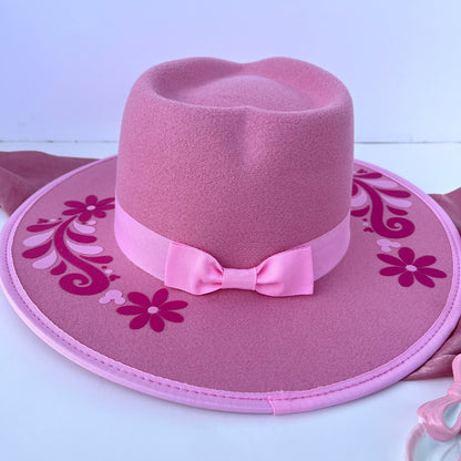 Talavera Rose Heart Mouse Hat