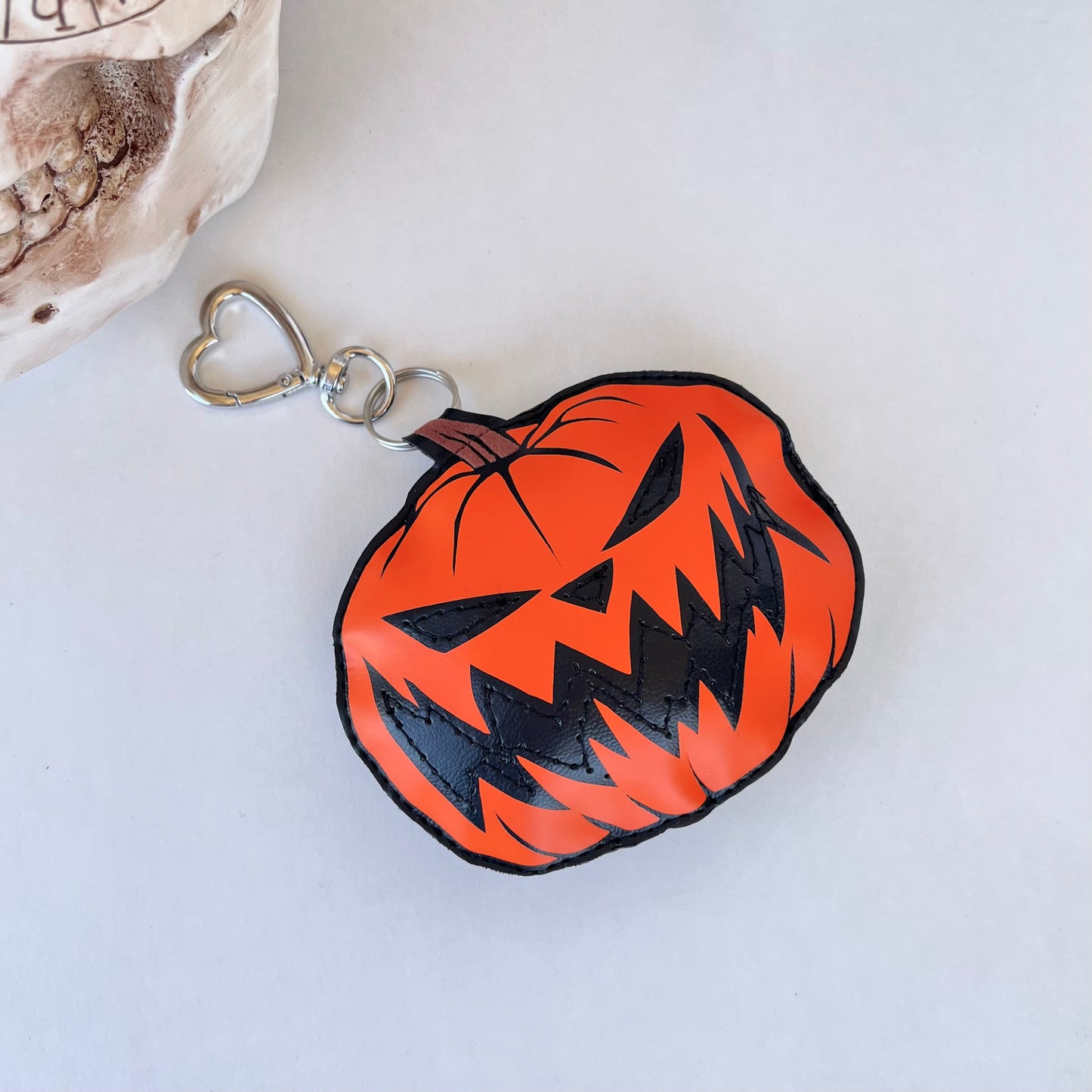 Pumpkin King Keychain
