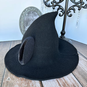 Black Mousey Witch Hat