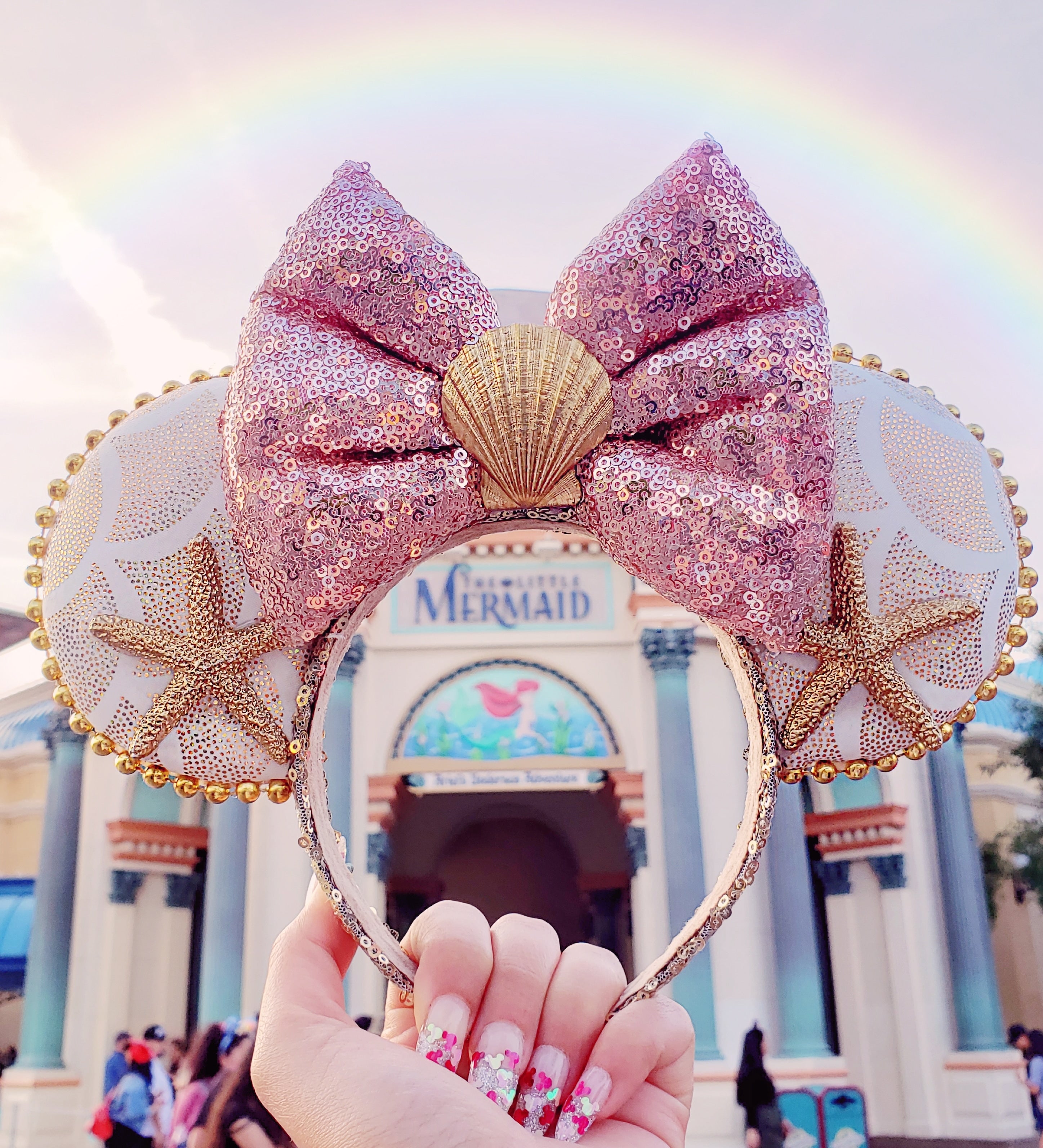 Mermaid Golden Mouse Ears