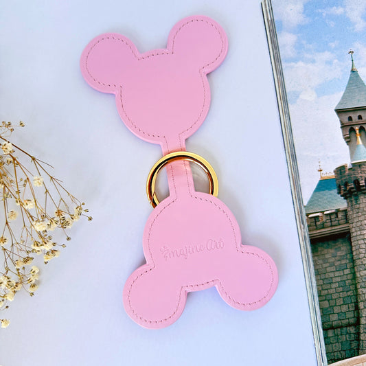 Pink Mouse Hat Clip