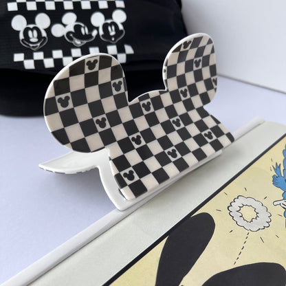 LARGE | Checkered Mouse Hair Claw