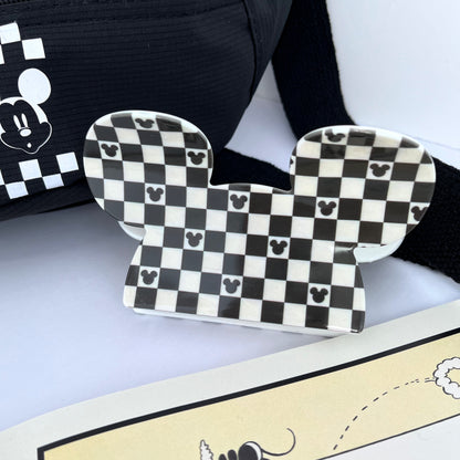 LARGE | Checkered Mouse Hair Claw