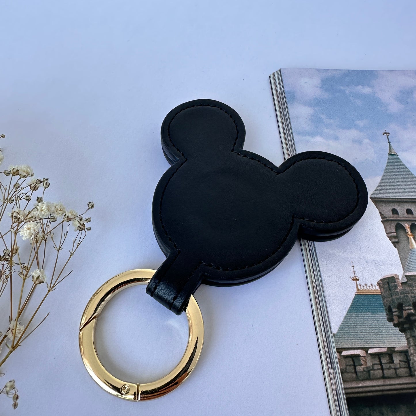 Black Mouse Hat Clip