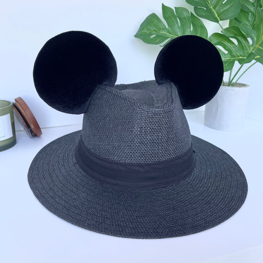 Black Mouse Sun Hat