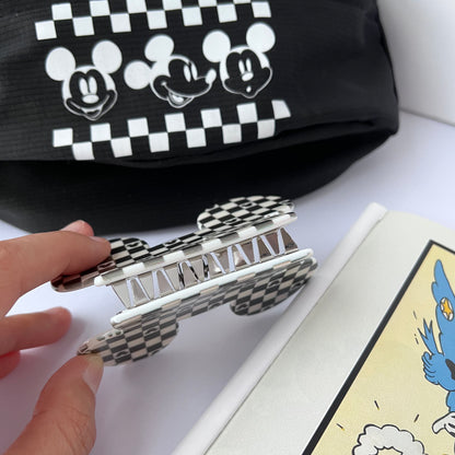 SMALL | Checkered Mouse Hair Claw