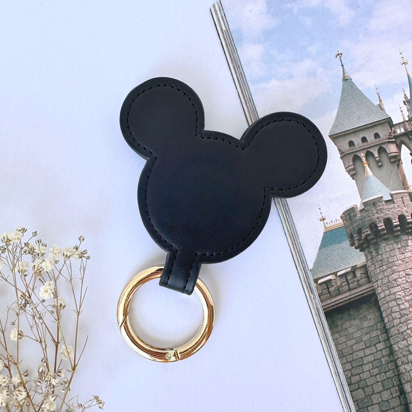 Black Mouse Hat Clip