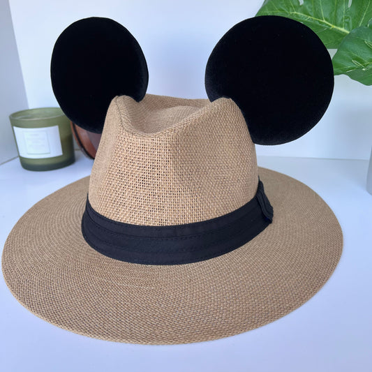 Tan Mouse Sun Hat