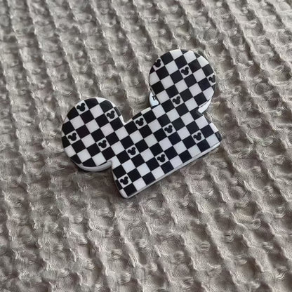 SMALL | Checkered Mouse Hair Claw