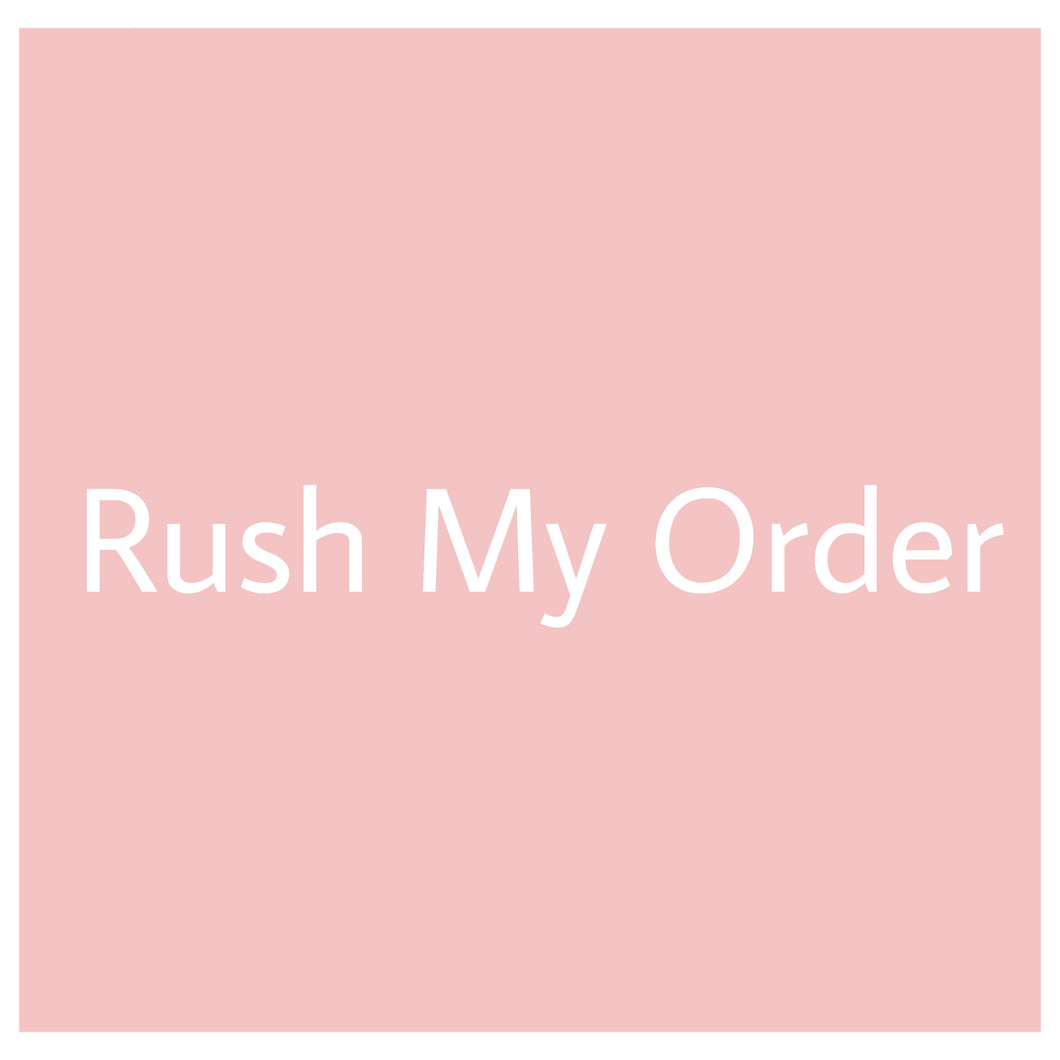 Rush My Order